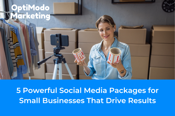 Social media advertising package for small business growth